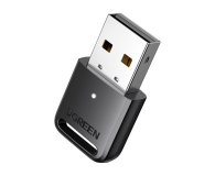 UGREEN Odbiornik USB Bluetooth 5.3 CM591 LED zasięg 20m czarny - 1488891 - zdjęcie 1